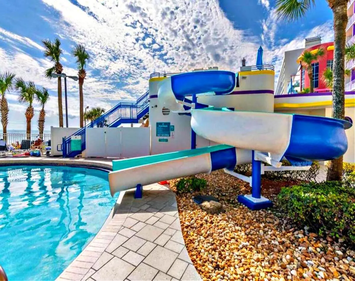 2 Bedroom Resort Condo Direct Oceanfront Wyndham Ocean Walk - Daytona Funland 2226 Daytona Beach 0*,