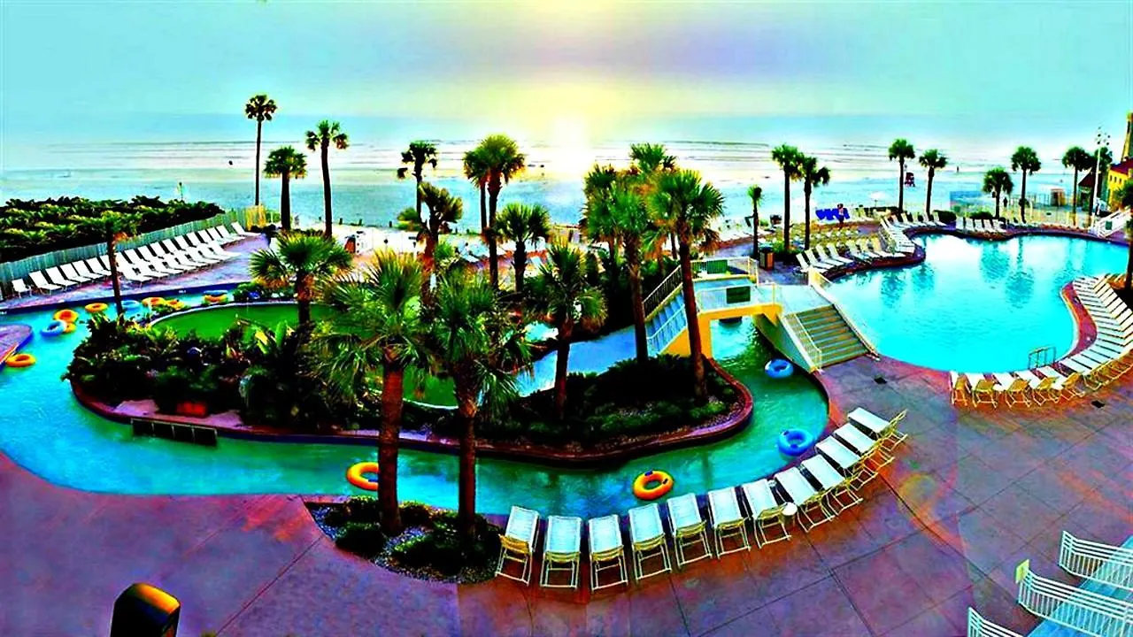 Apartment 2 Bedroom Resort Condo Direct Oceanfront Wyndham Ocean Walk - Daytona Funland 2226 Daytona Beach United States