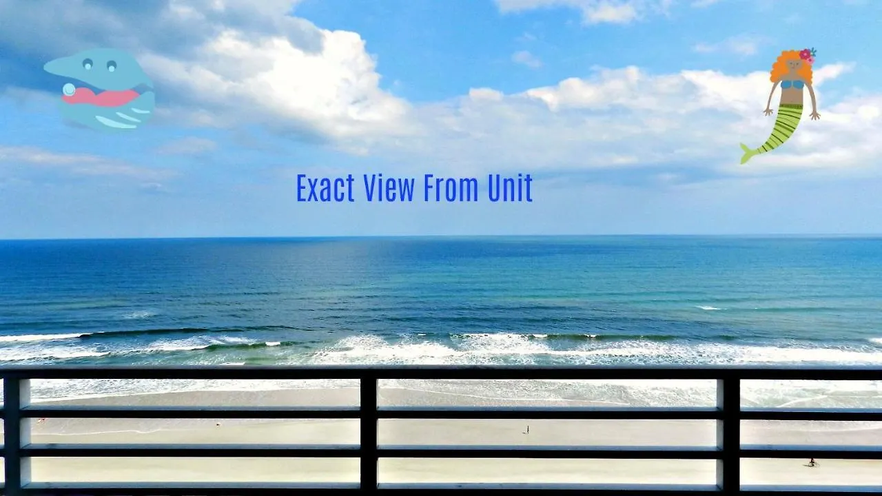 2 Bedroom Resort Condo Direct Oceanfront Wyndham Ocean Walk - Daytona Funland 2226 Daytona Beach United States