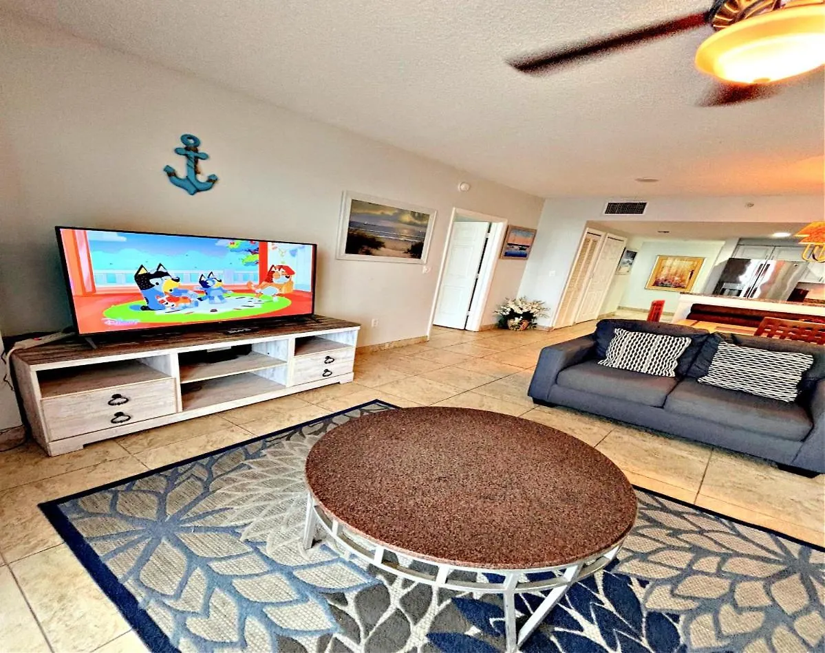 Apartment 2 Bedroom Resort Condo Direct Oceanfront Wyndham Ocean Walk - Daytona Funland 2226 Daytona Beach